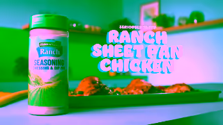 Hidden Valley Ranch Sheetpan Chicken Ad Commercial Brand Imagery Photoshoot 0