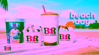 Baskin-Robbins Beach Day is back at BaskinRobbins Ad Commercial Brand Imagery Photoshoot 2