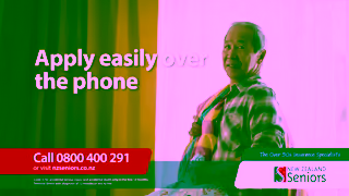 NZ Seniors Seniors Funeral Insurance Babysitting TV Commercial Ad Commercial Brand Imagery Photoshoot 1