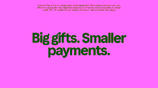 Klarna Holiday2023 UK Gifting MultiBrand Set1 OnlineVideo 16x9 vid 15s Ad Commercial Brand Imagery Photoshoot 0