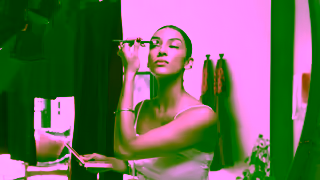 Colgate Get ready with Rowi Singh for Australian Fashion Week Vogue Australia x Colgate Optic White Ad Commercial Brand Imagery Photoshoot 1