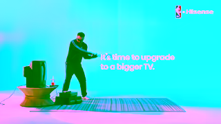 Hisense Your Time to Upgrade is Now Hisense Upgrade Season Ad Commercial Brand Imagery Photoshoot 0