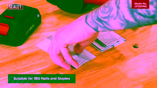 SEALEY Tools Sealey CP20VNG Cordless Nail Staple Gun SV20 Series Power Tool Highlight Ad Commercial Brand Imagery Photoshoot 1