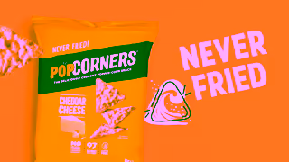 PopCorners Popcorners Cheddar Ad Commercial Brand Imagery Photoshoot 0