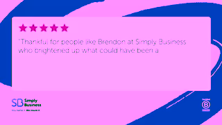 Simply Business Insurance SB UK Reviews DemandGen 1920x1080px 1 Ad Commercial Brand Imagery Photoshoot 1