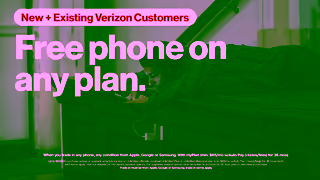 Verizon Free phone on any plan Ad Commercial Brand Imagery Photoshoot 2