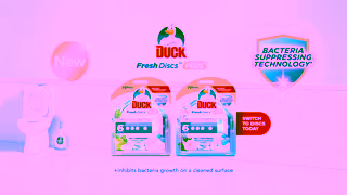 DUCK Cleaning DuckFresh Discs PLUS Ad Commercial Brand Imagery Photoshoot 2