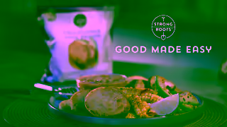 STRONG ROOTS Strong Roots Presents Breakfast Party 6 sec Ad Commercial Brand Imagery Photoshoot 1