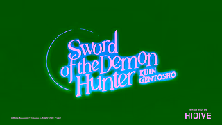 HIDIVE Sword of the Demon Hunter 15s HIDIVE Ad Commercial Brand Imagery Photoshoot 2