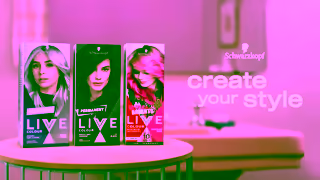 Schwarzkopf Schwarzkopf LIVE Colour 2023 15s Ad Commercial Brand Imagery Photoshoot 2