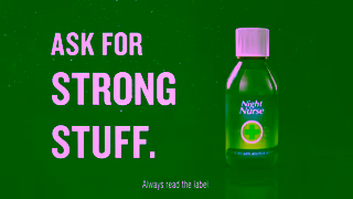 Night Nurse Night Nurse Digital Advertisement 2024 6 seconds Ad Commercial Brand Imagery Photoshoot 1