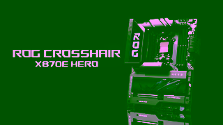 ASUS ROG Crosshair X870E Hero Ad Commercial Brand Imagery Photoshoot 2
