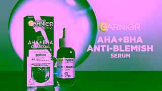 Garnier AHA BHA Charcoal Serum Ad Commercial Brand Imagery Photoshoot 2