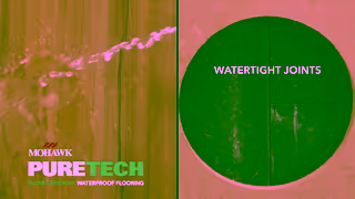 MOHAWK Flooring Waterproof Flooring by Mohawk PureTech Ad Commercial Brand Imagery Photoshoot 1