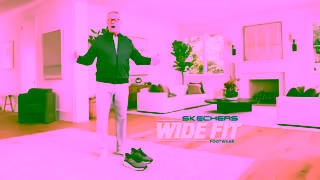 Skechers Howie Long for Wide Fit Skechers Hands Free Slipins Ad Commercial Brand Imagery Photoshoot 1