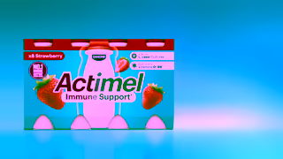 Actimel Support what supports you with Actimel UK Ad Commercial Brand Imagery Photoshoot 2