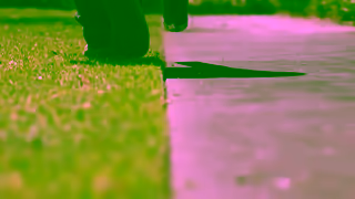 AEG Power Tools AEG 58V Brushless Jet Blower Skin ABL58JB in action Ad Commercial Brand Imagery Photoshoot 1