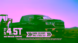 Ram Trucks Ram 1500 Big Horn Get Quick Delivery While Stocks Last Ad Commercial Brand Imagery Photoshoot 1