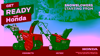 Honda Outdoors GRWH PE Snowblowers EN REV01 Ad Commercial Brand Imagery Photoshoot 1