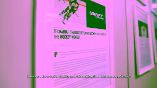 Intuit Employee For The Day w Antoni Porowski Swift Hockey QuickBooks Ad Commercial Brand Imagery Photoshoot 1