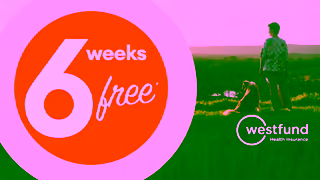 Westfund Health Join Westfund Health and get 6 Weeks Free Cover Ad Commercial Brand Imagery Photoshoot 0