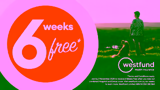 Westfund Health Join Westfund Health and get 6 Weeks Free Cover Ad Commercial Brand Imagery Photoshoot 1