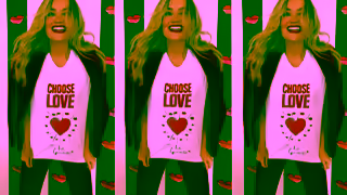 LULU GUINNESS Choose Love with Lulu Guinness featuring Laura Whitmore Ad Commercial Brand Imagery Photoshoot 0