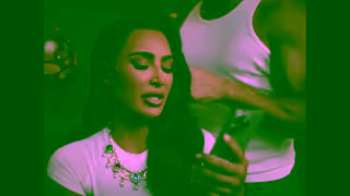 Apple Music Kim Kardashian Has A Confession Apple Music Halftime Ad Commercial Brand Imagery Photoshoot 2