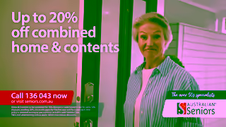 AU Seniors Seniors Home and Contents Insurance Lifes Booming Covered Promotion Ad Commercial Brand Imagery Photoshoot 1