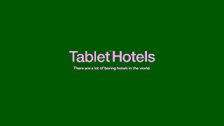 Tablet Hotels Sometimes We Say Yes Ad Commercial Brand Imagery Photoshoot 2