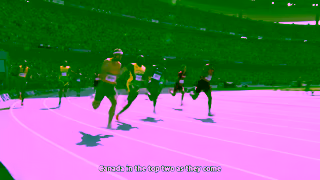 CBC Network Andre De Grasse helps Canada qualify for mens 4x100m final paris2024 Ad Commercial Brand Imagery Photoshoot 1