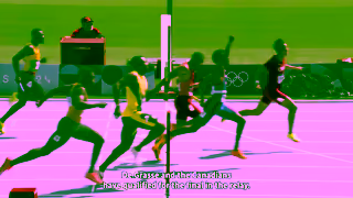 CBC Network Andre De Grasse helps Canada qualify for mens 4x100m final paris2024 Ad Commercial Brand Imagery Photoshoot 2