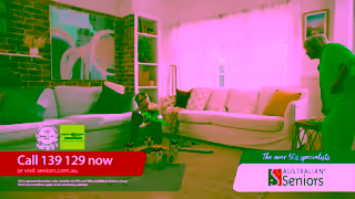 AU Seniors Seniors Funeral Insurance Lifes Booming Grandma Dragon TV Ad Ad Commercial Brand Imagery Photoshoot 0