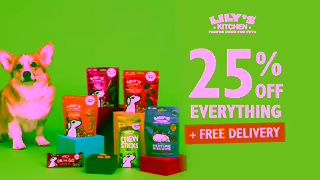 Lily's Kitchen 25 Off EVERYTHING FREE DELIVERY Ad Commercial Brand Imagery Photoshoot 0