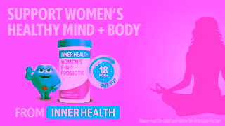 INNER HEALTH NEW Probiotic for Women Supports Womens Healthy Mind Body Ad Commercial Brand Imagery Photoshoot 0