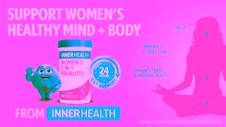 INNER HEALTH NEW Probiotic for Women Supports Womens Healthy Mind Body Ad Commercial Brand Imagery Photoshoot 1