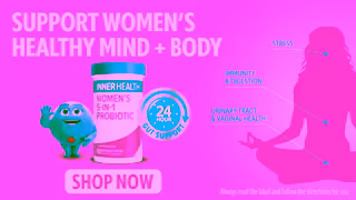 INNER HEALTH NEW Probiotic for Women Supports Womens Healthy Mind Body Ad Commercial Brand Imagery Photoshoot 2