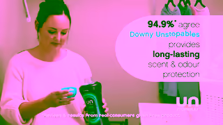 Downy Unstopables Rebecca Testimonial Ad Commercial Brand Imagery Photoshoot 1