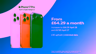 O2 Prism iPhone 17 Pro Launch OLV Ad Commercial Brand Imagery Photoshoot 1