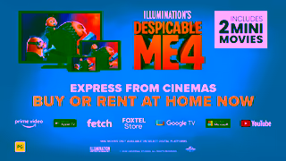Universal Pictures DESPICABLE ME 4 EXPRESS FROM CINEMAS BUY OR RENT AT HOME NOW Ad Commercial Brand Imagery Photoshoot 2