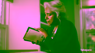 Talkspace Talkspace Even when change is good Ad Commercial Brand Imagery Photoshoot 0