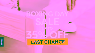 Ecosa LAST CHANCE Ecosas Unboxing Day Sale Up to 35 OFF SITEWIDE Ad Commercial Brand Imagery Photoshoot 1