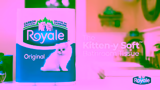 ROYALE Royale Bathroom Tissue Soft to the Touch Ad Commercial Brand Imagery Photoshoot 2
