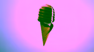 Blue Bunny iScream Mini in size mighty in taste Crunchy goodness meet creamy vanilla Ad Commercial Brand Imagery Photoshoot 2