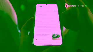 Vodafone Search fast with Android on Vodafone Vodafone UK Ad Commercial Brand Imagery Photoshoot 2