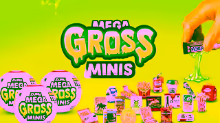 ZURU Toys Your favorites mini brands made into gross jokes ALL NEW 5 Surprise Mega Gross Minis out now Ad Commercial Brand Imagery Photoshoot 2