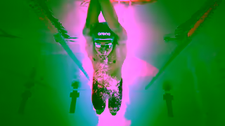 Arena Sport Discover Powerskin ST NEXT the first FINAapproved race suit made with recycled fabric Ad Commercial Brand Imagery Photoshoot 0