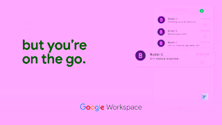 Google Workspace Duet AI in Gmail On the go Ad Commercial Brand Imagery Photoshoot 1