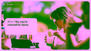 Manulife CoverMe Health and Dental insurance Dental Coverage Ad Commercial Brand Imagery Photoshoot 0