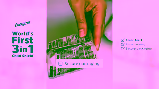 Energizer Worlds First 3in1 Child Shield 010s Ad Commercial Brand Imagery Photoshoot 1